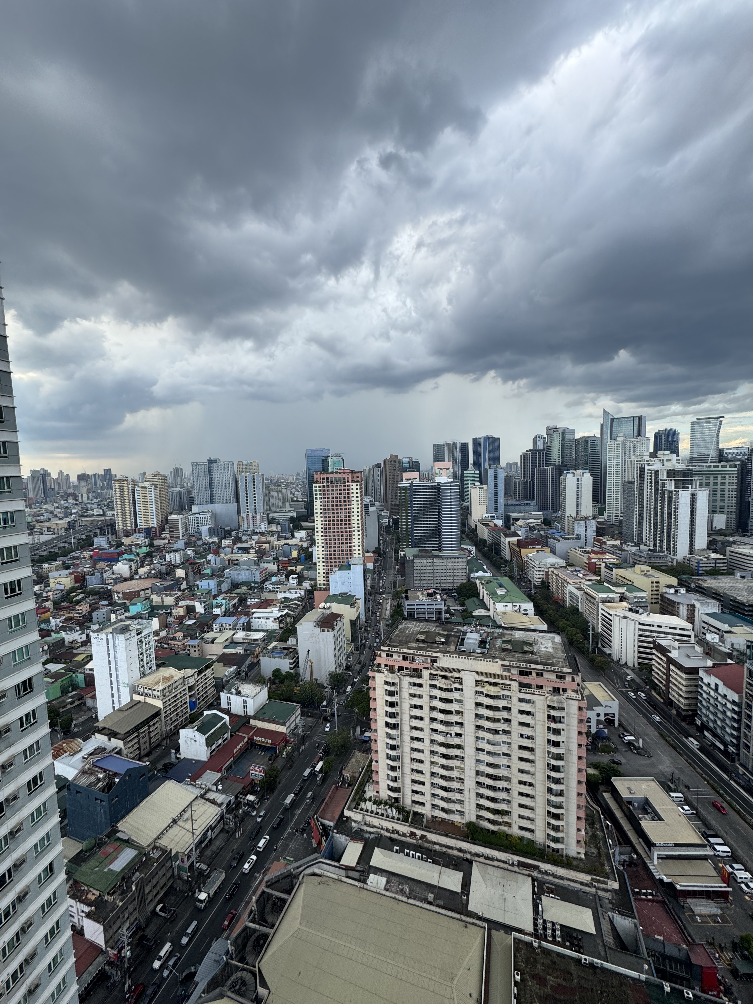 Blick auf Makati City